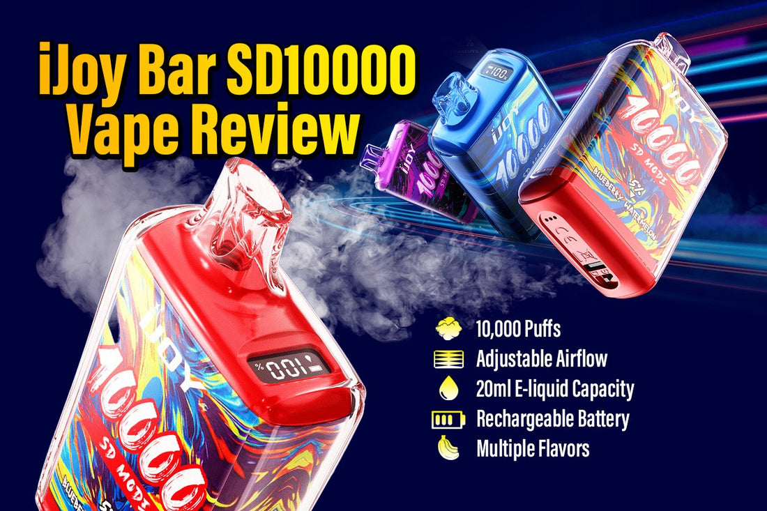 iJoy Bar SD10000 Vape Review